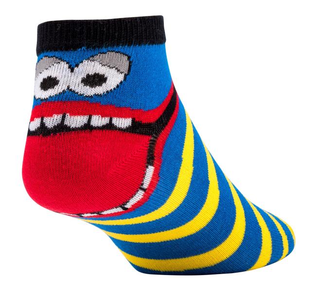 6 Paar TippTexx 24 Kinder Sneakersocken Freche Bande